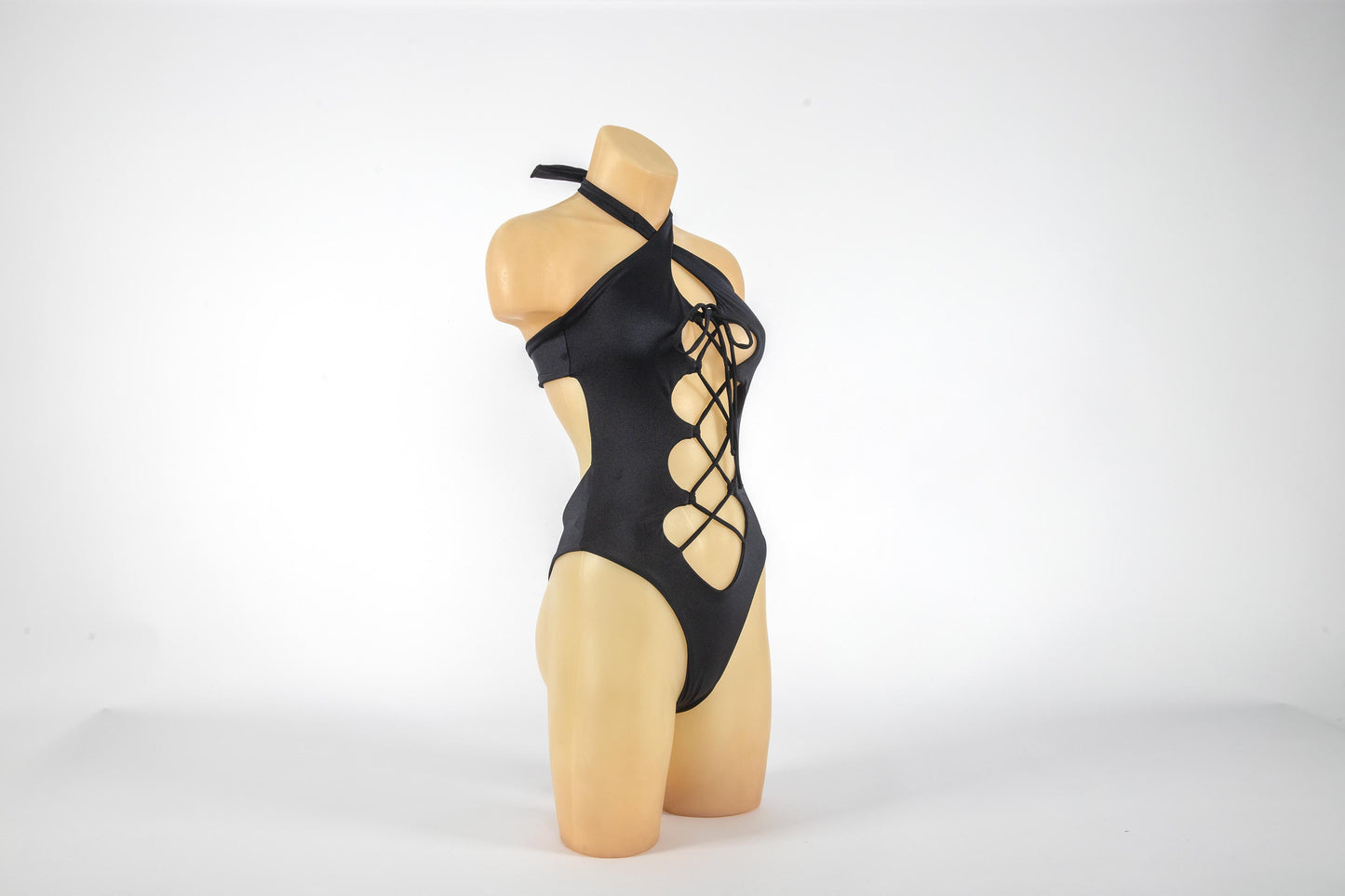 Black Rombo One-Piece