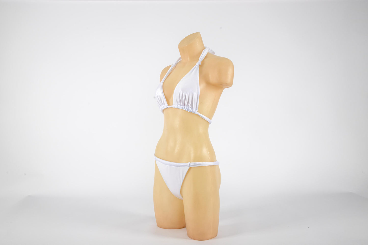 Pearl White Spark Bikini Set