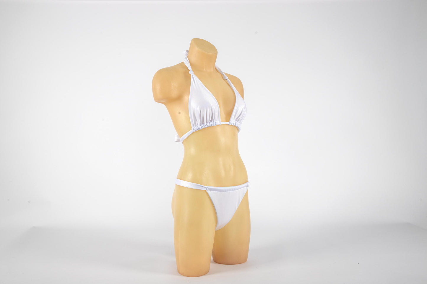 Pearl White Spark Bikini Set